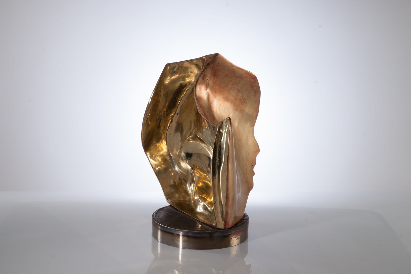Portrait — bronze doré